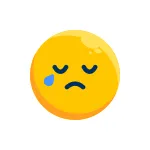 Crying Emoji Emoticon Emotion Sad Smiley SVG Icon